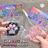 TPR Squeeze Cat Paw Vent Cat Claw Pinch Toy Безопасная кошачья лапа Медленно отскакивающая игрушка Декоративная