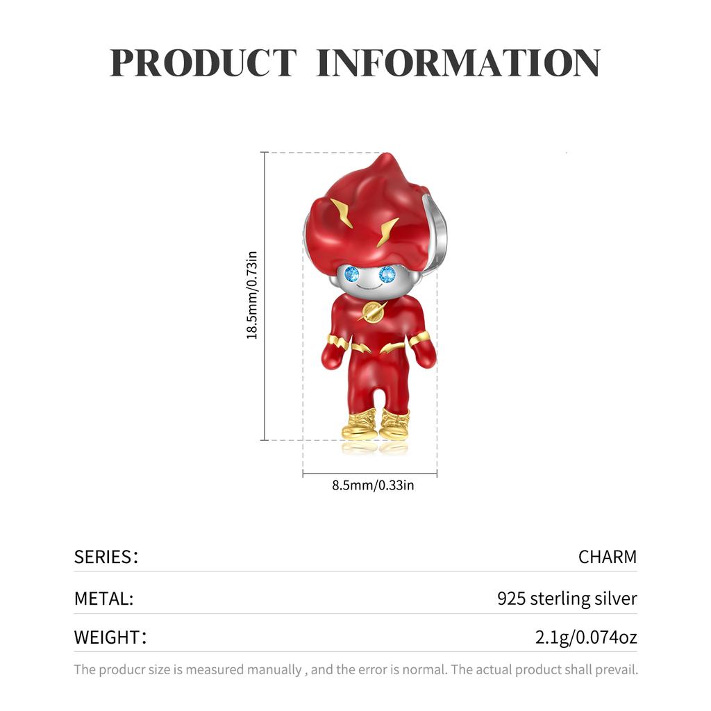 Герой Щит Воин Мультфильм Шарм Бусины Оригинал Стерлингового Серебра 925 Эмаль Бусина Подходит Для Женщин Ювелирные Изделия Браслеты DIY Мода
