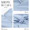 French temperament generous collar basic clean color simple strap waist slimming dress