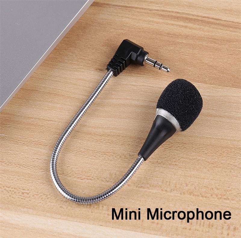 Профессиональный конденсаторный звуковой микрофон 3,5 мм с подставкой для ПК, ноутбука, запись Skype для IPhone, телефона Android, компьютерные игры, прямая трансляция YouTube