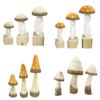 Handcrafteds Mushroom Figurine Natural Home Decoration Sculpture for Collectors and Enthusiasts