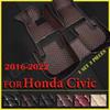 Автомобильные коврики для Honda Civic 2016 2017 2018 Custom auto foot Pads car carpet cover