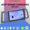 Android Carplay автомобильное радио для JEEP GRAND CHEROKEE 2004-2007 мультимедийный проигрыватель головное устройство стерео GPS навигация BT WIFI 2+32 ГБ