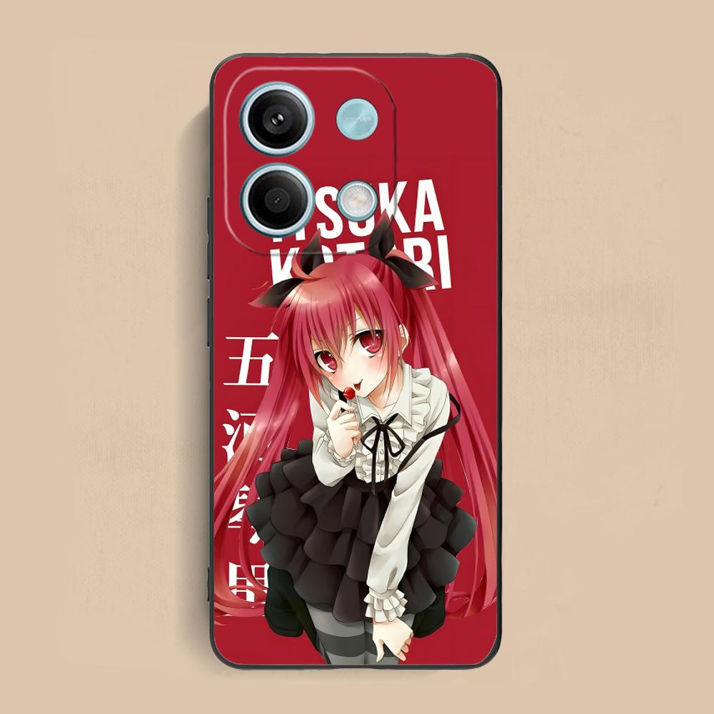Чехол для мобильного телефона Date a Live Котори Ицука, матовый ТПУ, для Xiaomi Redmi Note 14 13 12 11 S Pro Plus 4G 5G, с цветной печатью
