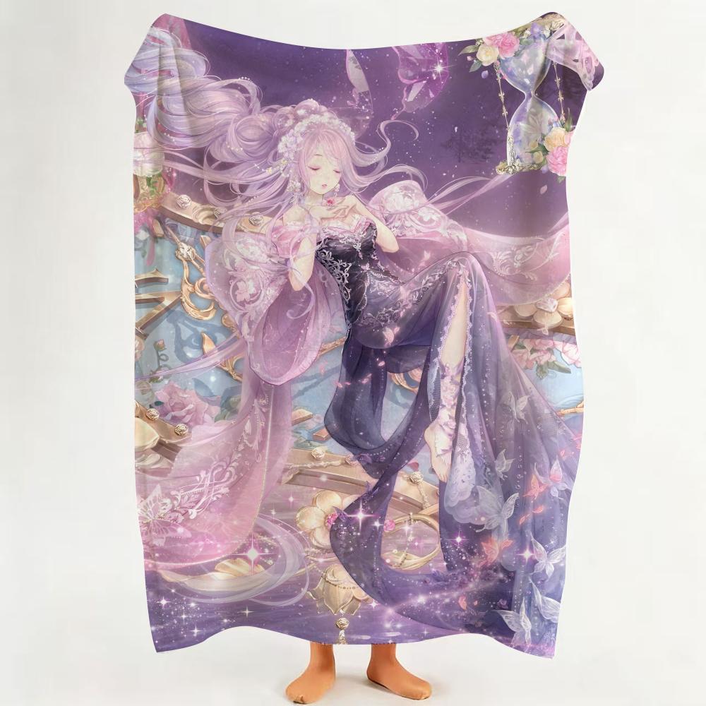 Game M Miracle N Nuannuan Throw Flannel Throw Blanket Suitable for Sofa Living Room Bedroom
