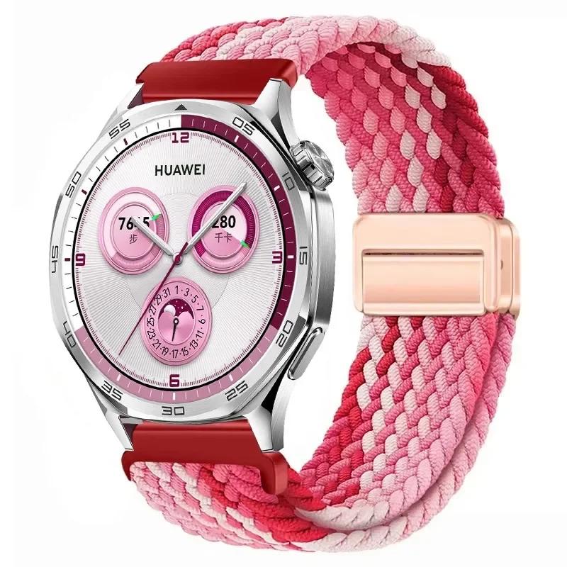 Нейлоновый ремешок-петля 22 мм 20 мм для Huawei Watch GT6 41 мм GT5 4 Pro 46 мм 41 мм Сменный ремешок для запястья для Huawei Watch GT 6 5 4 46 мм 41 мм 42 мм