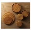 Homeglen Rattan Coaster Set