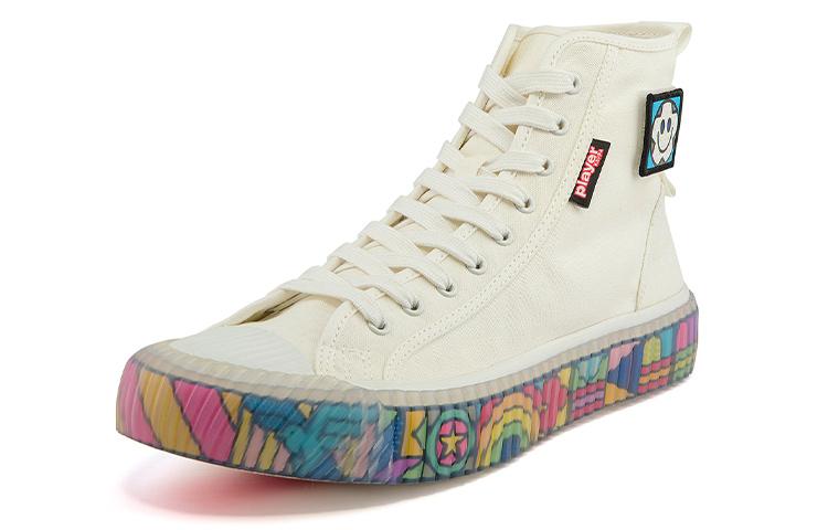 Мужские кроссовки Craig&Karl x Kappa Модные Нескользящие Износостойкие Высокие Кеды Унисекс Бежевые,