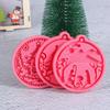 Cake Tools Candy Chocolate Silicone Moulds Christmas Ball Mold Jewelry Making Tool Keychain Molds