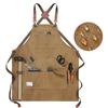 Thick Canvas Multi-Pocket Tool Apron with Custom Logo for Auto Repair & Woodworking