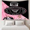 Inter Miami CF Tapestry for Bedroom Aesthetic Classroom Tapestries Wall Hanging for Living Room Dorm Office,Ideal Creative Gift