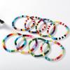 Bohemian Enamel Rainbow Beaded Candy Bracelet