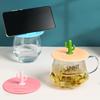 2шт многофункциональная силиконовая крышка для чашки держатель для телефона чехлы для чашек пыленепроницаемый чехол для кофейной кружки универсальная керамическая стеклянная крышка для чашки