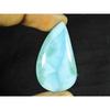 19X33X6MM Natural Blue Larimar Pear Shape Cabochon Loose Gemstone 30Cts. LR-87