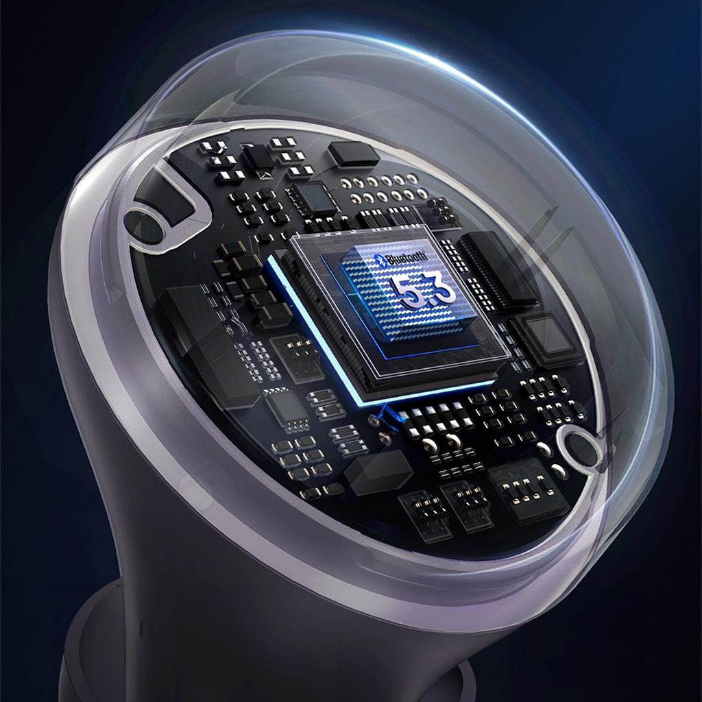 Baseus Беспроводные наушники Bowie E18 Tws Enc Ipx4 — фиолетовый