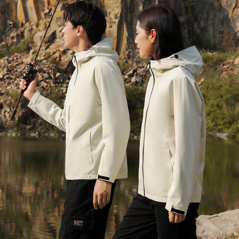 New Jackets for Men and Women In Autumn and Winter Outdoor Jackets for Windproof Single Clothes Casual Windbreaker Sports Mountaineering