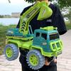Прочный очень большой игрушечный экскаватор: Строительная машина для детей, Ударопрочный самосвал-симулятор