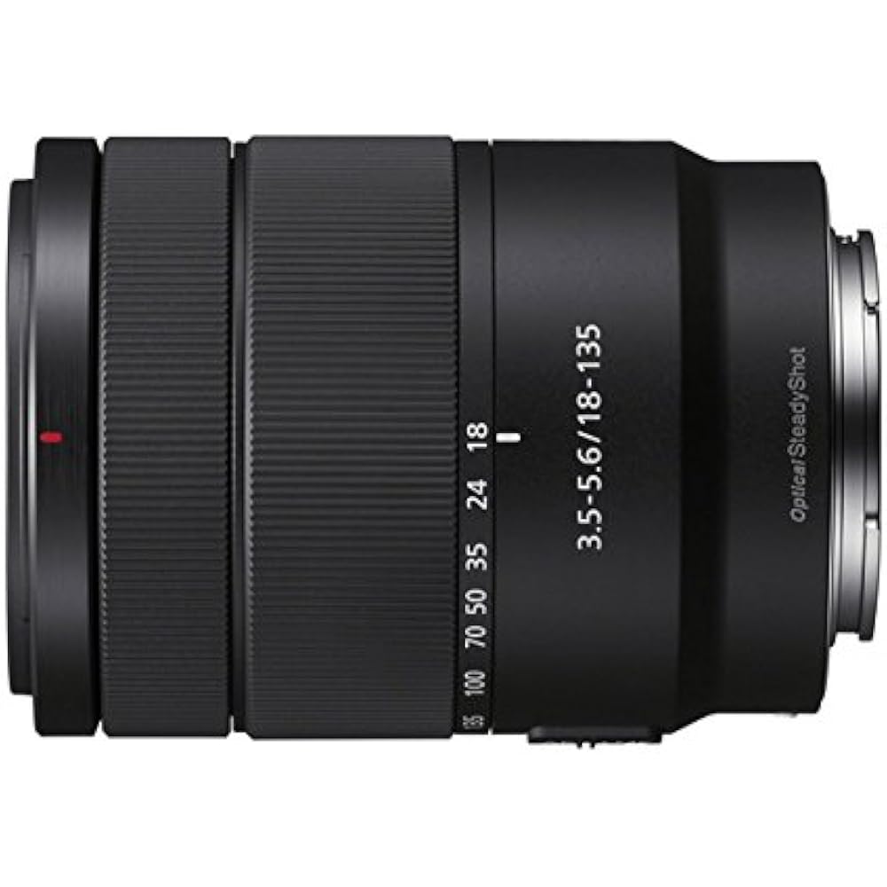 Sony High Magnification Zoom Lens E 18-135mm F3.5-5.6 OSS Sony E Mount APS-C Format Only SEL18135