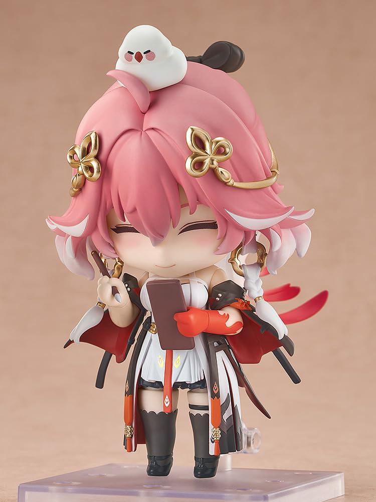 Good Smile Arts Shanghai Narushio Nendoroid Nagari with Dedicated Base, Pre-painted Articulated Plastic Figure, Non-scale