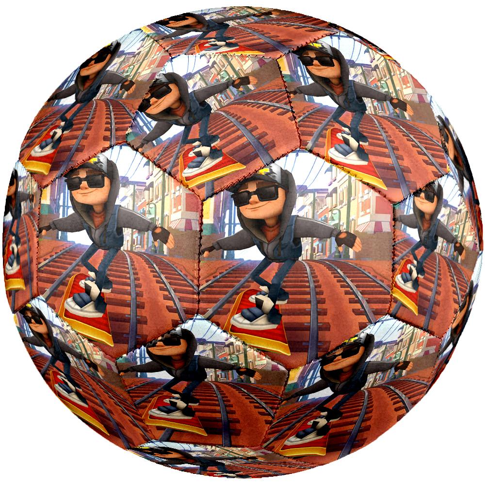 Subway Surfers Theme Size 5 Soccer Ball, Suitable for Both Indoor and Outdoor Matches, a Gift Suitable for Everyone.