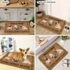 Welcome Home Pomeranian Pattern Rug Living Room, Bedroom, Hallway Entrance Door Mat Soft Comfortable Floor Mat Home Decor