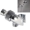 Universal Shower Head Holder Arm Mounted Adjustable On Bracket Bathroom