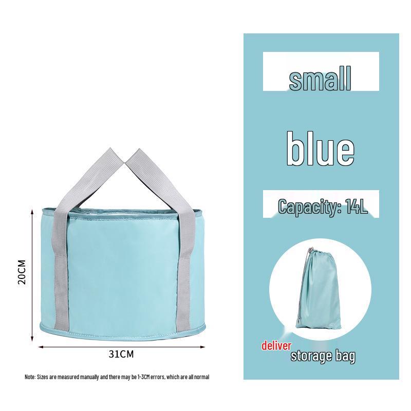 Portable Three-Dimensional Folding Foot Bath: Heat-Preserving, Tip-Resistant, Multifunctional Foot Soak Bucket for Travel and Home Use.