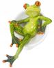 Frog In an Armchair Figurine