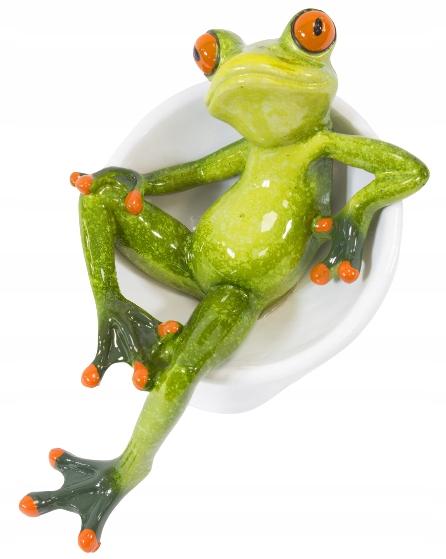 Frog in an Armchair Figurine