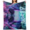 Willow - Bored Now Throw Blanket Picnic Cute Blankets For Bed Plaid Blankets