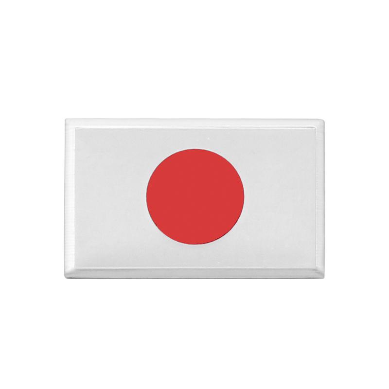 Эмблема для стайлинга автомобиля 3D Алюминий Логотип Японии Флаг Наклейки Украшения Аксессуары Для Toyota Corolla CHR Rav4 Yaris Auris Avensis