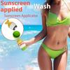 Многоразовый аппликатор для солнцезащитного крема, портативный аппликатор для лосьона от солнца для детей, взрослых, для путешествий