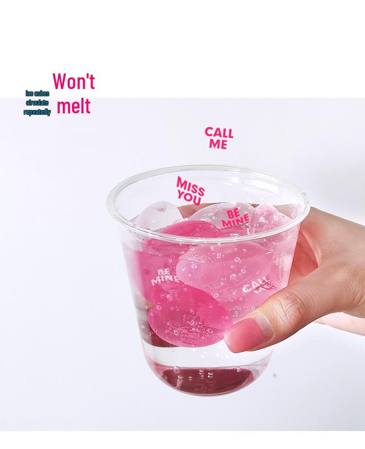 Многоразовые мультяшные кубики льда для охлаждения напитков