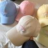 Embroidery Cat Sunshade Hat Casual Peaked Cap Simple Cartoon Baseball Cap Students