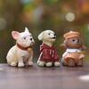 Corgi Inu Shiba French Bulldog Action Figure Model Toy For Kids Room Decoration