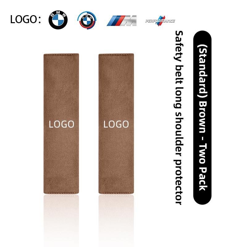 2Pcs Car Seat Safety Belt Cover Shoulder Protection For BMW X1 X2 X3 X5 X4 X6 X7 G30 G20 G32 G11 G12 F40 F30 F20 F10 F34 F07 F44 FCT7