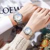 CHENXI Пара Часы Роскошные Бизнес Мужские Кварцевые с Датой Наручные Часы Водонепроницаемые Светящиеся Кварцевые Часы для Мужчин и Женщин