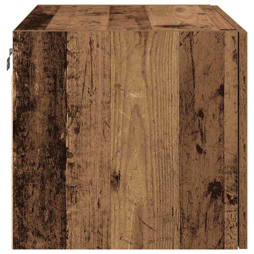 Wall Cabinet Reclaimed Wood Style 70 x 42.5 x 40 cm Engineered Wood