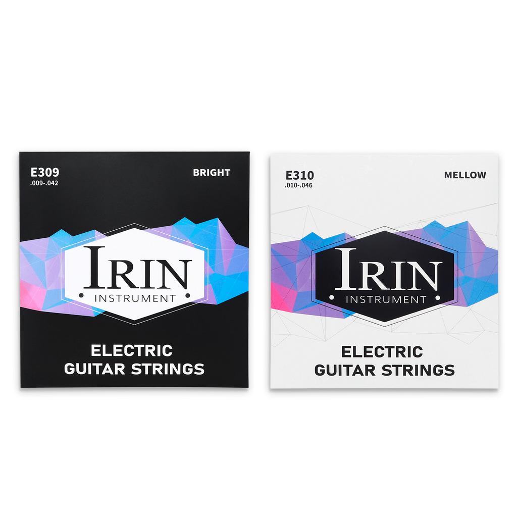 Высокоуглеродистая сталь Никель 6 шт. Струны для электрогитары 009 042 дюйма Шестигранный сердечник Обмотка Профессиональные Студийные Сценические Сверхпрочные Долгий срок службы Яркий тон