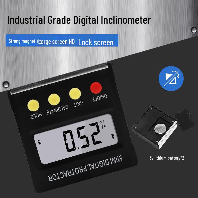 Цифровой мини-инклинометр и угломер Haistik