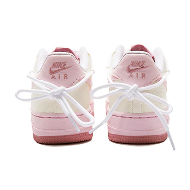Nike Nike Air Force 1 Low Bubble Jellyfish, Свинка-торт, Нескользящие, Износостойкие, Низкие, Скейтбордические кроссовки, Детские (GS), CT3839-107(Команда15-)