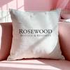 Отель R-Rosewood Hotel Наволочка Дышащая Льняная Наволочка Летняя Без Запаха Экологически Чистая Невидимая Молния Стирка