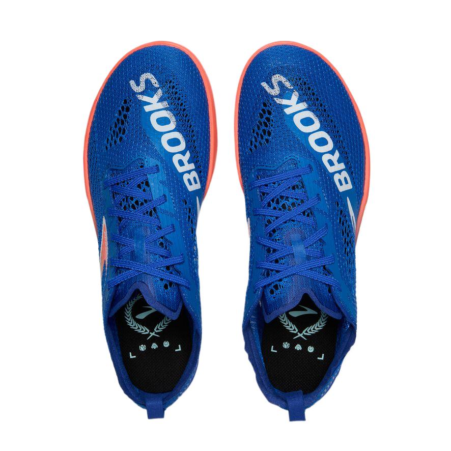 Brooks Hyperion Elite Повседневные Удобные Подходящие Универсальные Низкие Беговые Кроссовки Унисекс Синий 100047-408