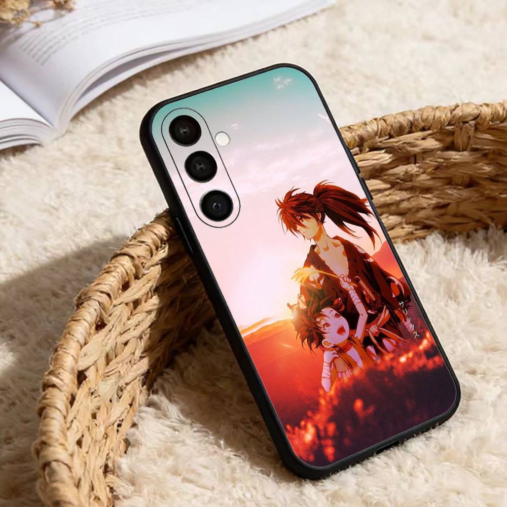 Аниме D-Dororo Крутой чехол для телефона Samsung Galaxy A13, 21s, 22, 31, 32, 52, 53, 71, 72, 73, Мягкий черный чехол