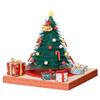 Kawada Paper Nano 360 Christmas Tree PS-17, 0.7 x 12 x 17 cm, Ages 12 and Up, Paper Craft Kit, Miniature Kit, Interior Decoration, PS-17
