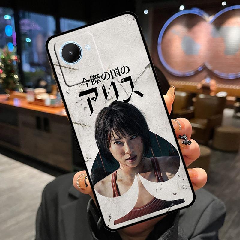 Чехол для телефона Alice in Borderland для Realme 12 Pro Plus 11 13 14 15 GT6 GT7 Pro C55 C51 C53 C25 C63 C61 C65 C67 C71 C75