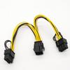 Cable Motherboard GPU Splitter Cable 8Pin to Dual 6+2pin 8Pin to Dual 8Pin Graphics Card Cable