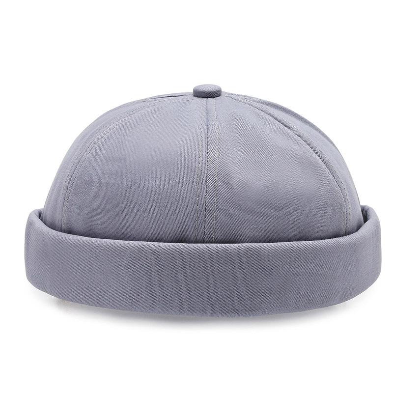 Brimless Hip Hop Beanie Skullcap Street Women Men SkullCap Portable Melon Cap Street Knitted Hats Fashion Headwear Caps 1pc