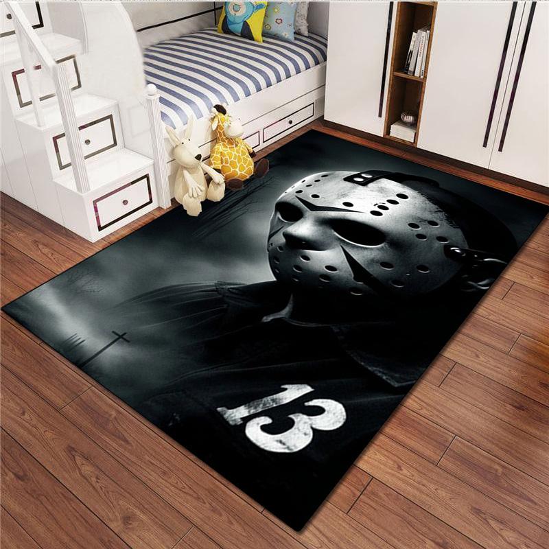 1Pc Jason Print Rug - home decoration Carpet For Living Room Bedroom Flooring Computer Chair Area Rug