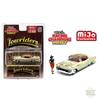 Гоночные чемпионы, масштаб 1:64, «Эксклюзив MiJo - Лоурайдеры - Chevrolet Impala 1958 года с фигуркой»